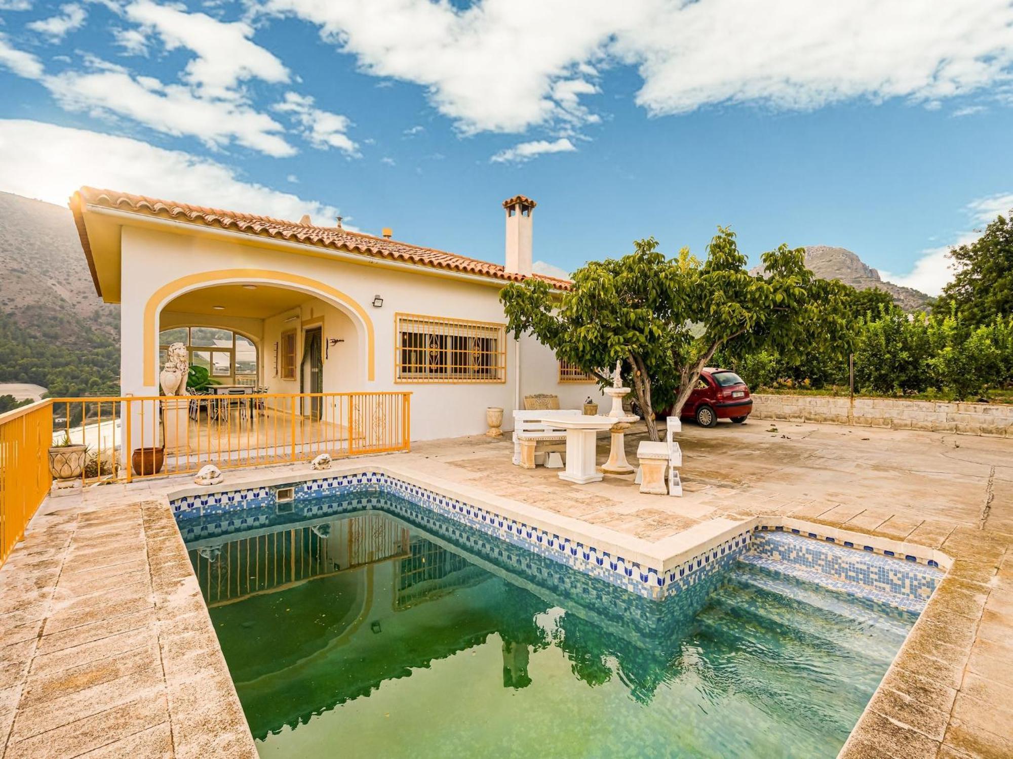 Belvilla By Oyo Villa Adelia Private Pool Callosa de Ensarriá Buitenkant foto